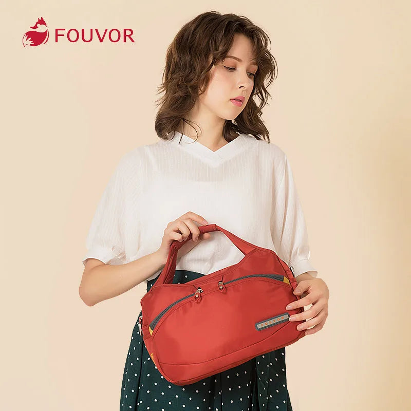 Oxford Travel Tote — Water-Resistant Nylon Carry-All