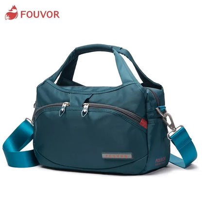 Oxford Travel Tote — Water-Resistant Nylon Carry-All