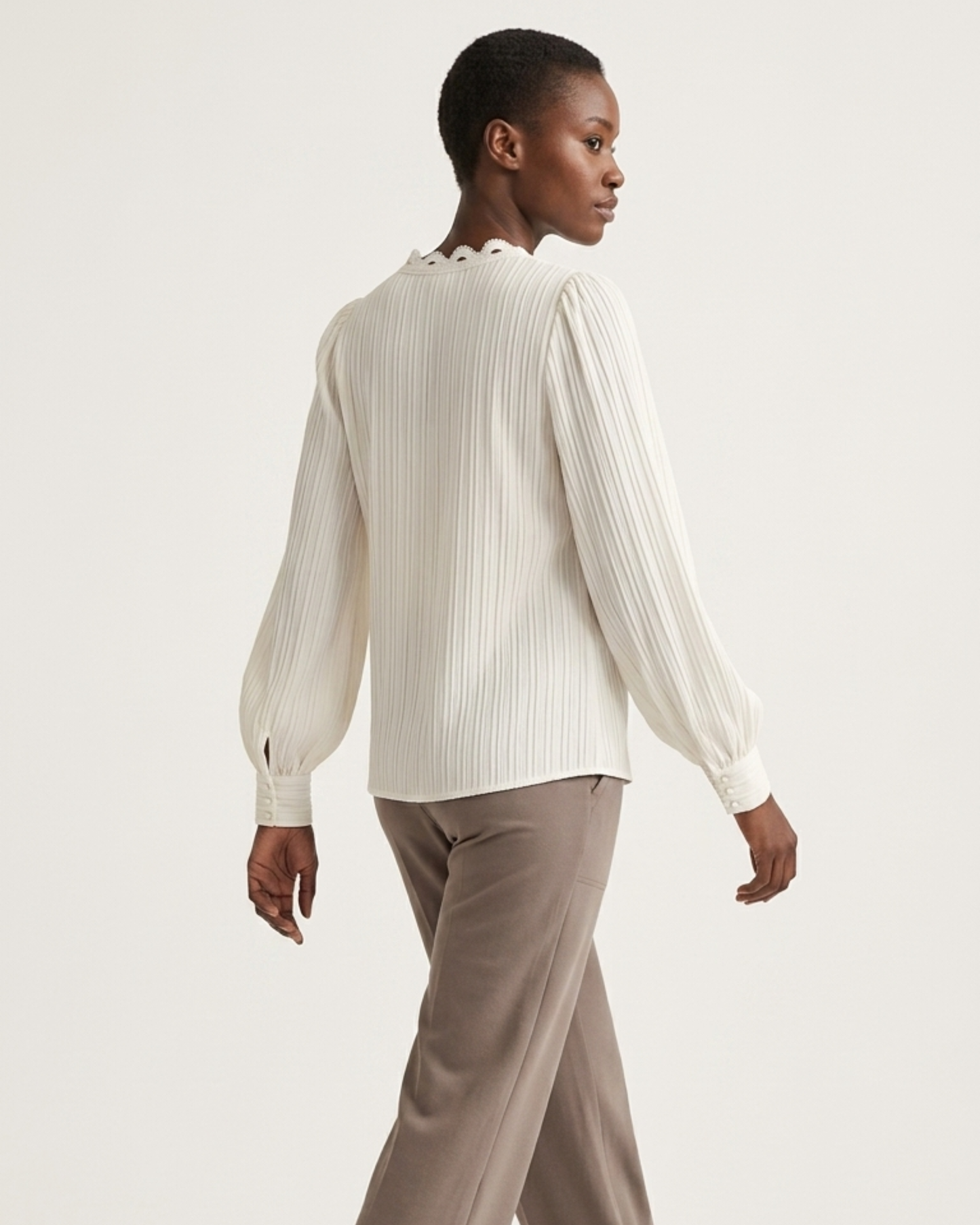 Pleated Blouse