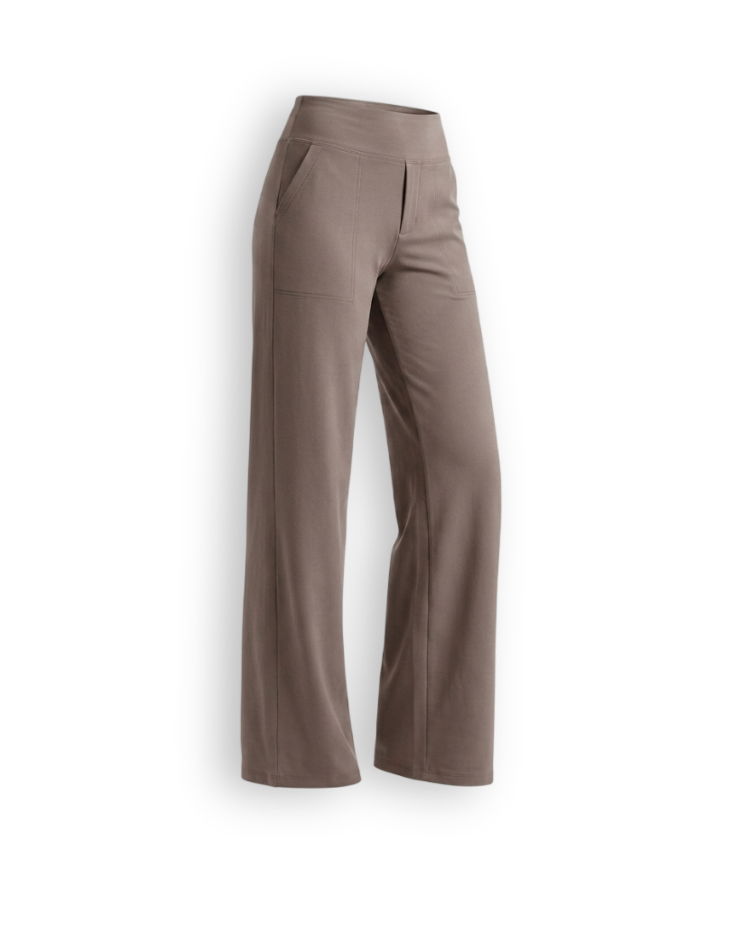 Stretch Straight Trousers