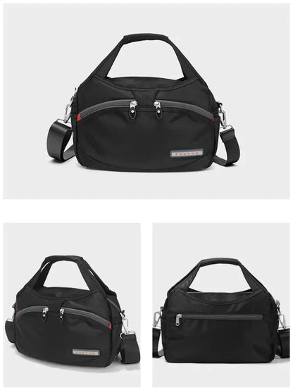 Oxford Travel Tote — Water-Resistant Nylon Carry-All