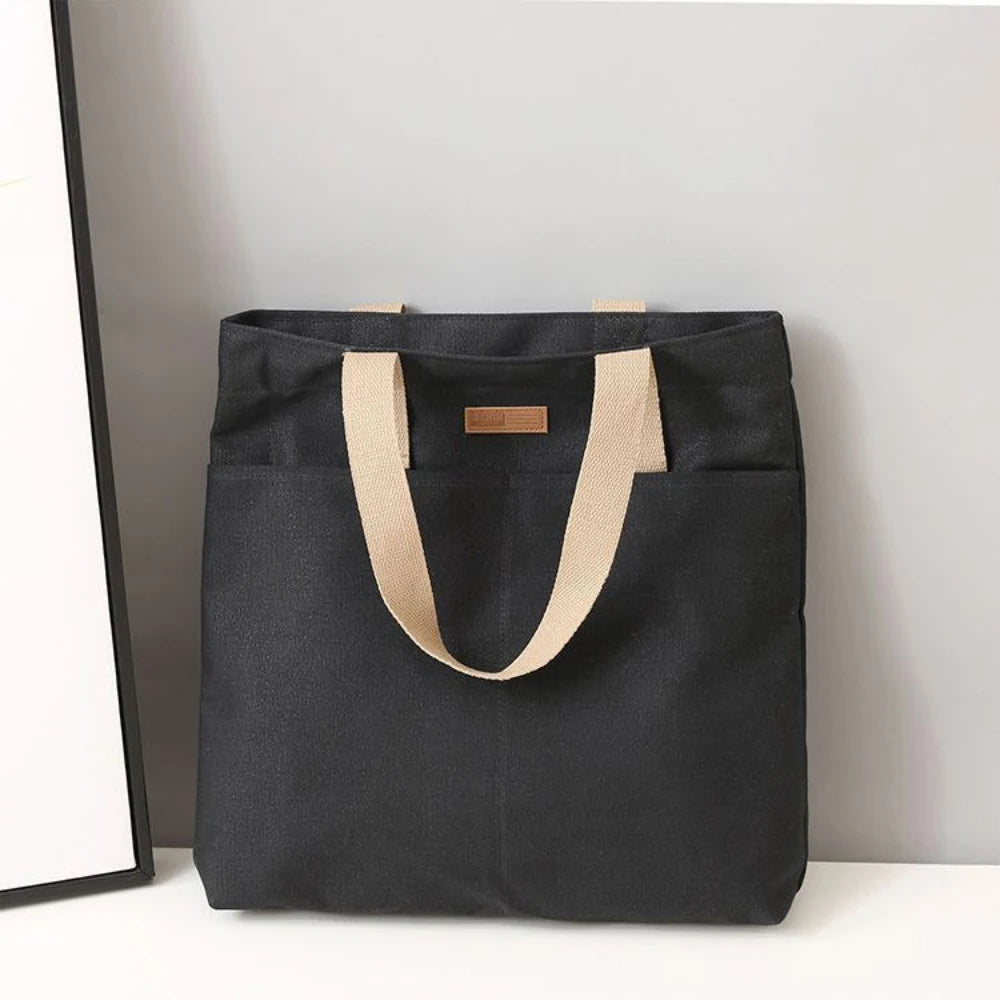 Commuter Canvas Tote — Structured Everyday Carry