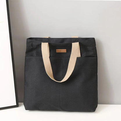 Commuter Canvas Tote — Structured Everyday Carry