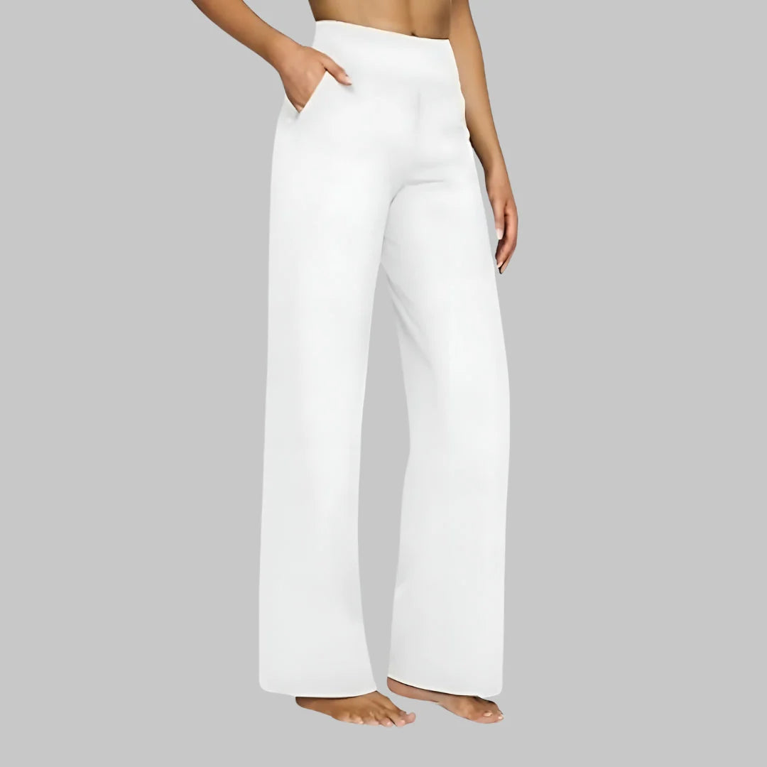 Women'S Comfort Fit Stretch Trousers Soft Breathable Pants