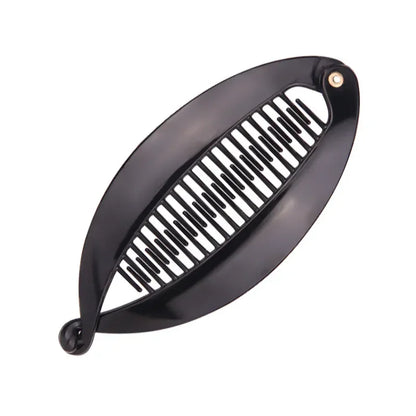 New Fashion Banana Shape Hair Clip Gradient Color Fish Clip Hairpins Hair Accessories for Women
