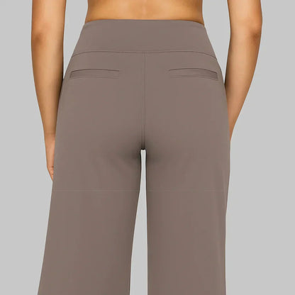 Women'S Comfort Fit Stretch Trousers Soft Breathable Pants