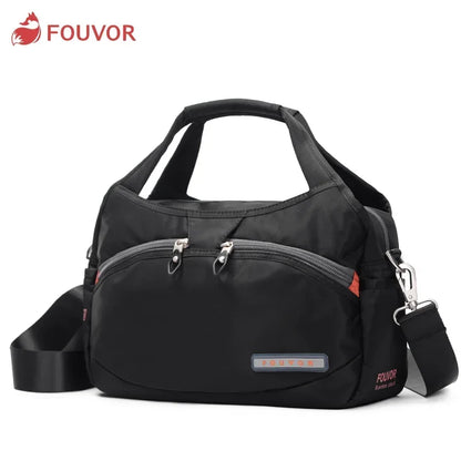Oxford Travel Tote — Water-Resistant Nylon Carry-All
