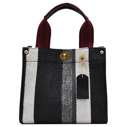 Weekender Crossbody Tote — Canvas Everyday Bag