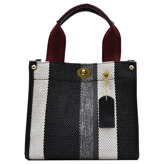 Weekender Crossbody Tote — Canvas Everyday Bag