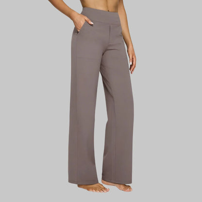Women'S Comfort Fit Stretch Trousers Soft Breathable Pants