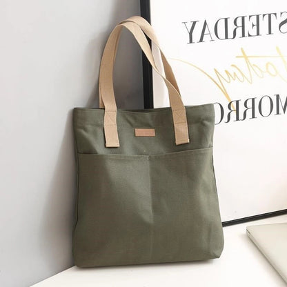 Commuter Canvas Tote — Structured Everyday Carry