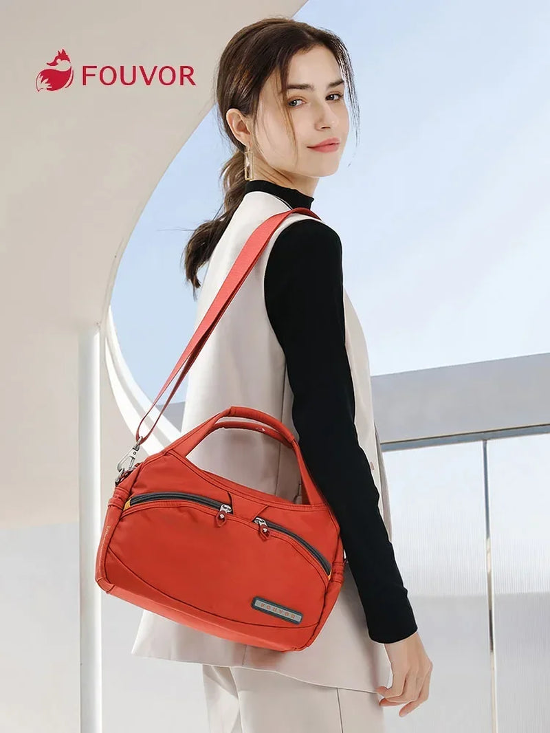 Oxford Travel Tote — Water-Resistant Nylon Carry-All