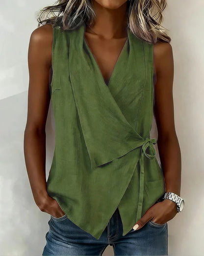 Viv | Elegant Bow Detail Top