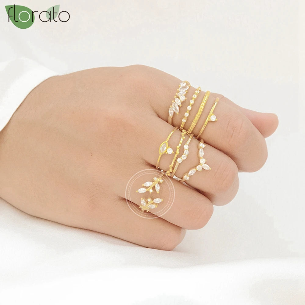 Adjustable Opening Vintage Gold Plated Rings Couple Wedding Rings Fashion Rings for Women Premium Luxury Jewelry