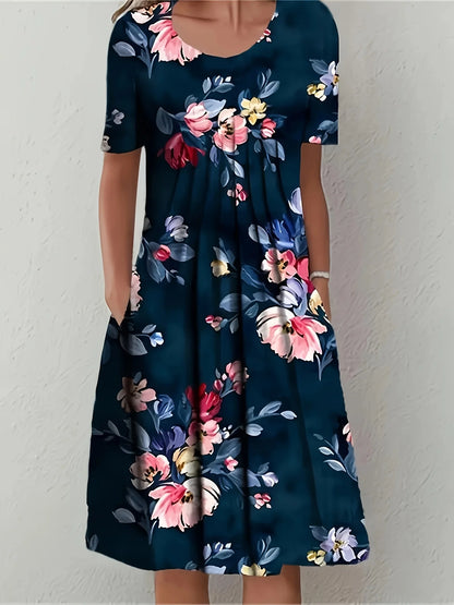Soft Landing Dress — Plus-Size Elegant Loose Fit