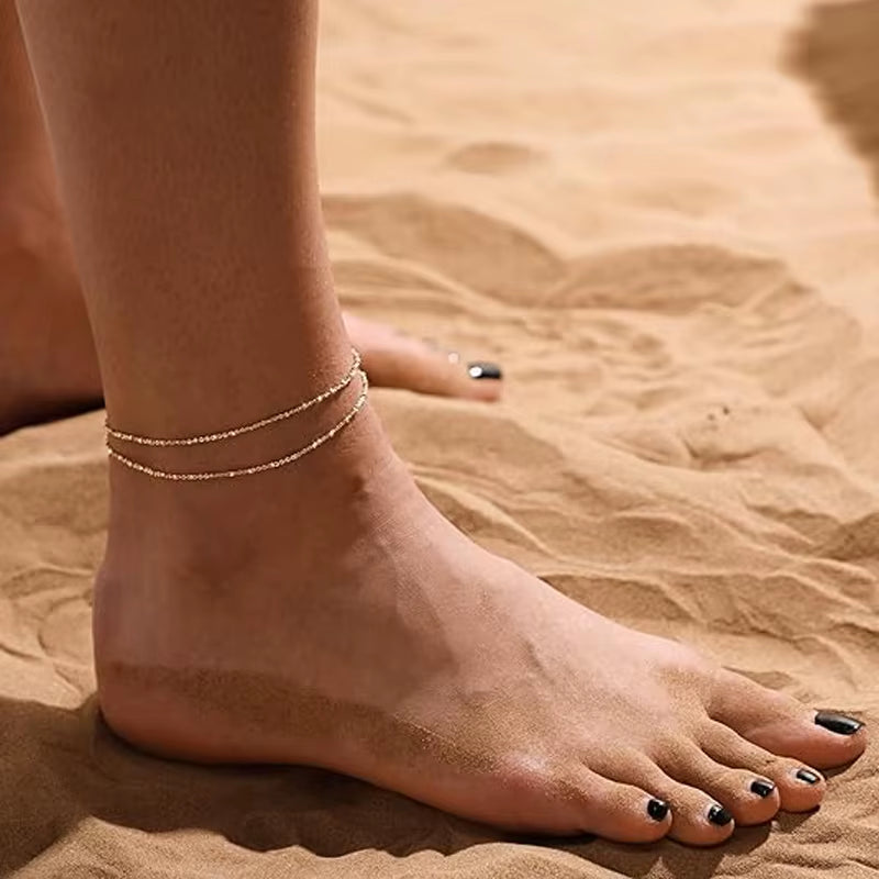 Sunlit Layers Anklet