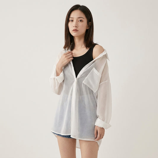 Sheer Chiffon Cover-Up