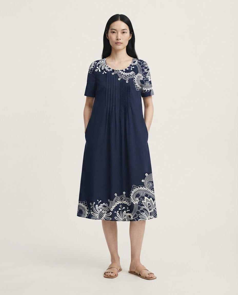Loose Fit Midi Dress