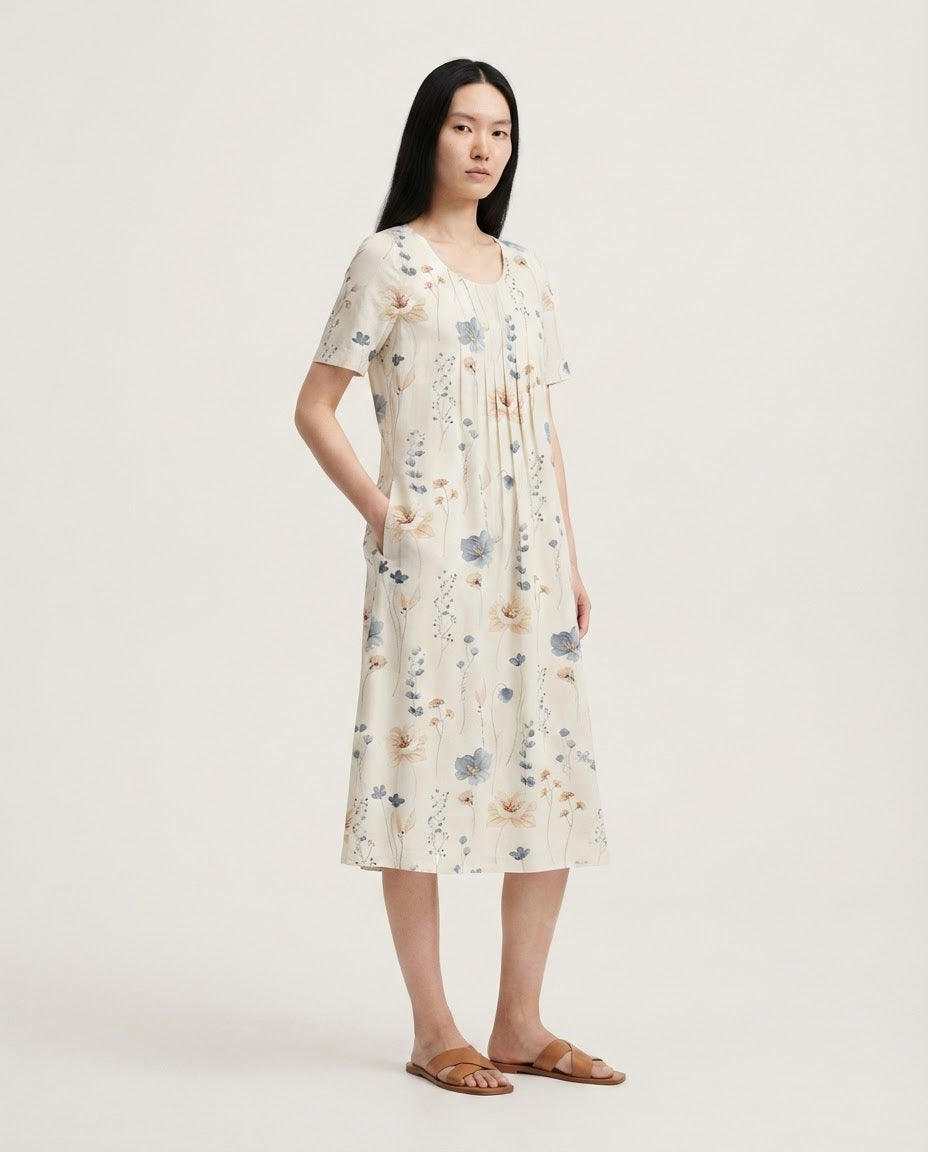 Loose Fit Midi Dress