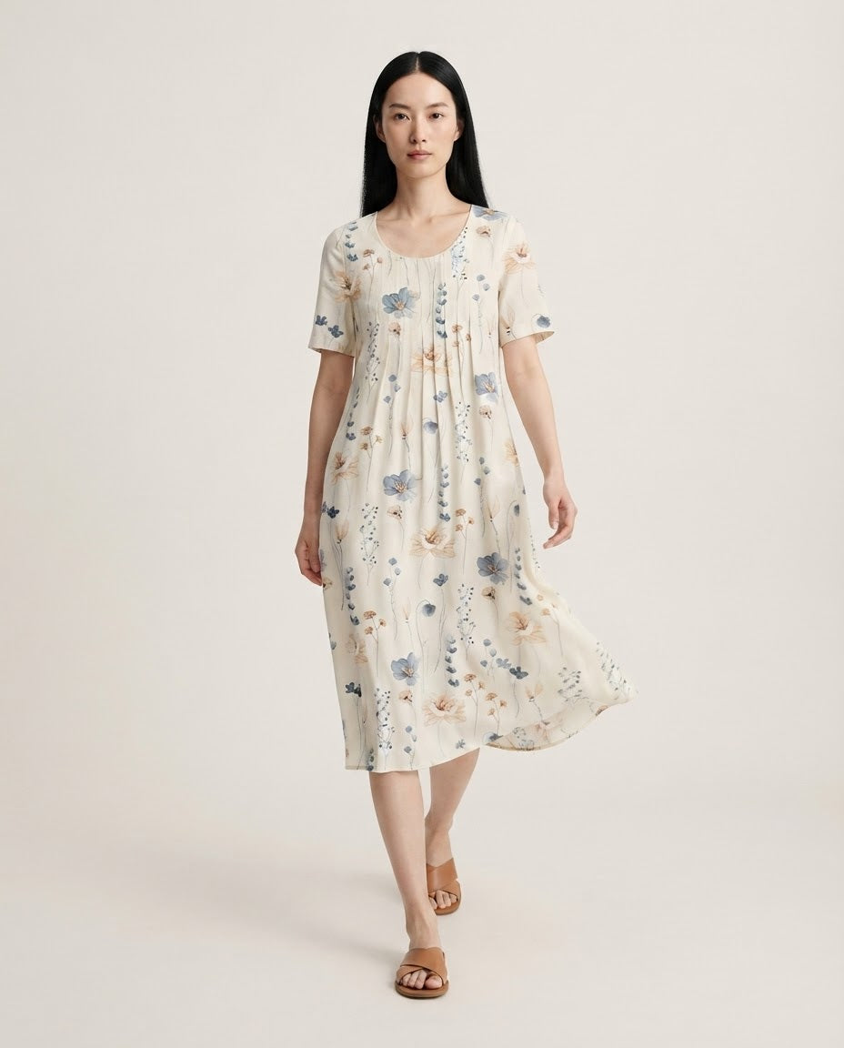 Loose Fit Midi Dress