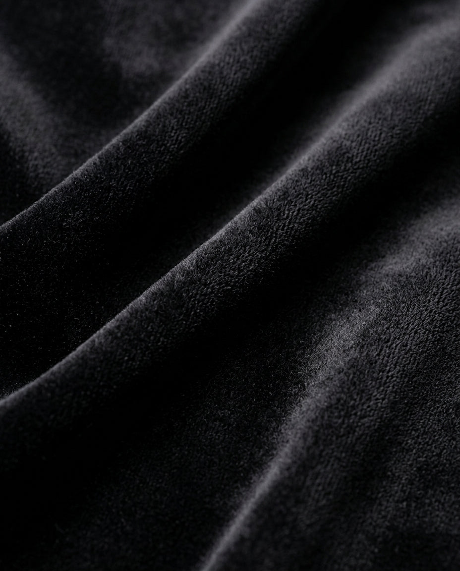 Velvet Wide Leg Trousers