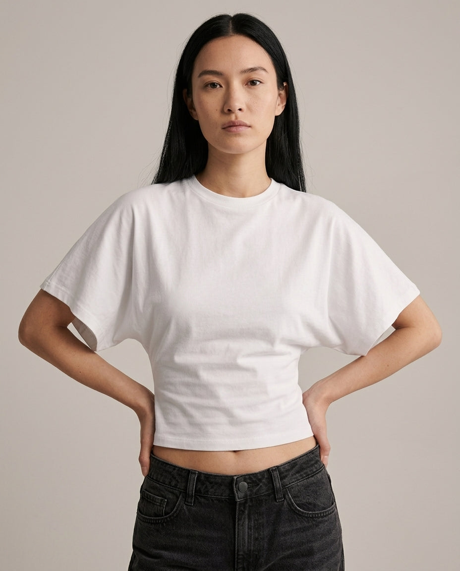 Ruched Crop Top