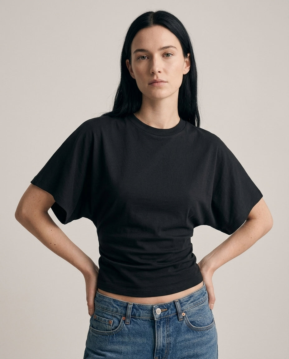 Ruched Crop Top