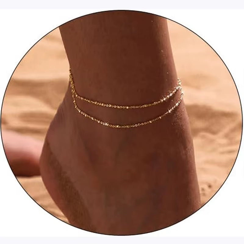Sunlit Layers Anklet