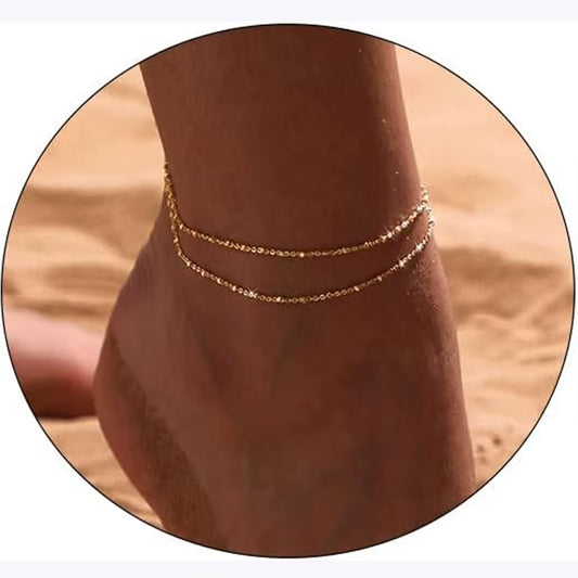 Sunlit Layers Anklet