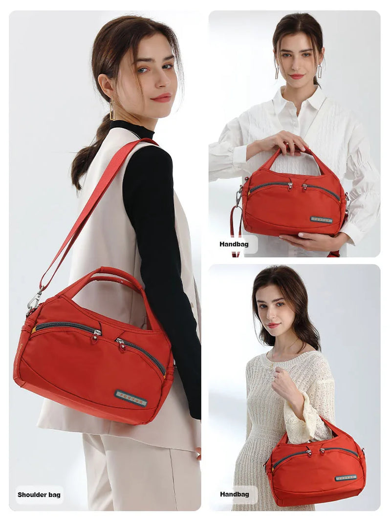 Oxford Travel Tote — Water-Resistant Nylon Carry-All