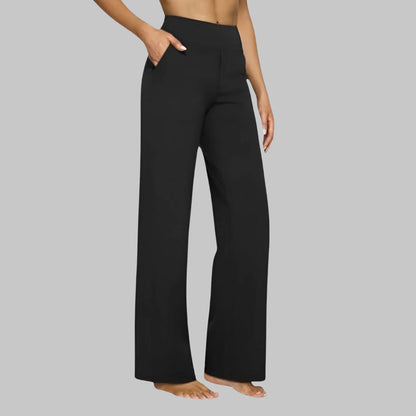 Women'S Comfort Fit Stretch Trousers Soft Breathable Pants