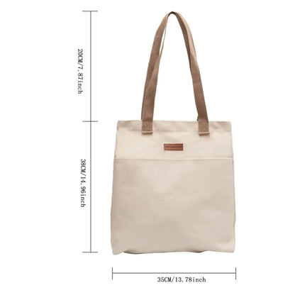 Commuter Canvas Tote — Structured Everyday Carry