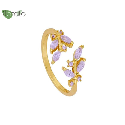 Adjustable Opening Vintage Gold Plated Rings Couple Wedding Rings Fashion Rings for Women Premium Luxury Jewelry