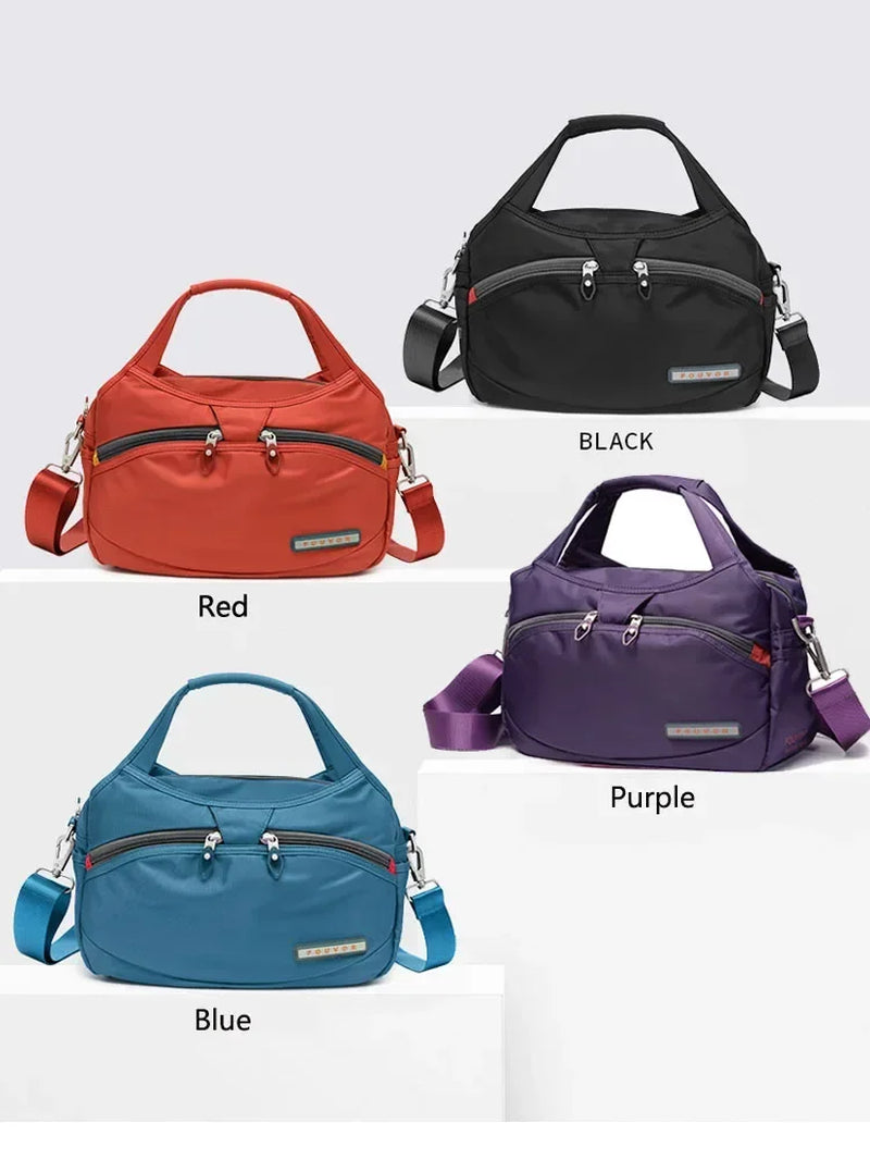 Oxford Travel Tote — Water-Resistant Nylon Carry-All